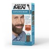 Just For Men Mustache & Beard Brush-In Color Gel, Light-Medium