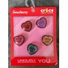 CROCS X SWEETHEARTS Conversations JIBBITZ Charms Uniquely You 2 Sets