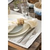Flora Butter Cream Fabric Napkin with Forget-Me-Not Width 40 L