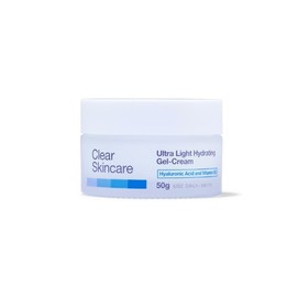 Clear Skincare Ultra Light Hydrating Gel-Cream with Hyaluronic Acid & Vitamin B3 50g
