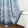 BESTRIPES 90 Inch Extra Long Shower Curtain - Chantilly Lace