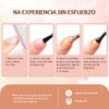 CHERIMOYA Esmalte en Gel Rosa Claro Glitter para Uñas 8m