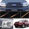 KEEGTBOX Switchback White/Amber LED DRL Front Side Marker Headlight Amber