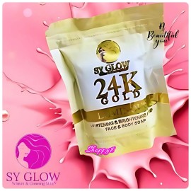 SY GLOW 24K Gold Luminous Whitening & Brightening Soap