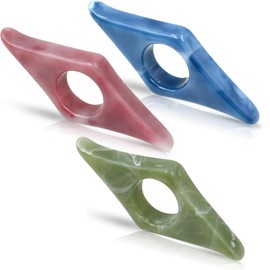 HIDOSNG 3 PCS Thumb Book Page Holder, Book Thumb Page Holders for Reading Hands Free, Book Finger Opener Holder, Reading Accessories for Book Readers Lovers Gifts(Blue/Green/Purple)