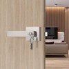 Probrico 6 Pack Interior Bedroom Entrance Door Lever Doorknobs Door