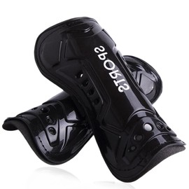 1 Pairs Football Shin Guards, Kids Youth Shin Guards, Kids Breathable Shin Pads Leg Calf Protection Soccer Leg Guards with Perforated Straps for Boys And Girl