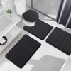 Buganda Memory Foam Bath Mat, 24" x 16", Ultra Soft