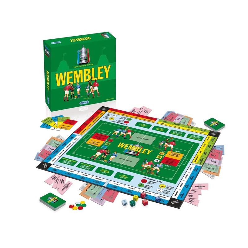 Wembley Board Game | Retro Design | Family Game |