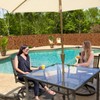 KOIUEYW Bamboo Reed Fencing, Light Russet Bamboo Screens Outdoor, Decorative