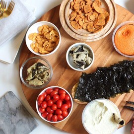 SeaSnax Organic Roasted Seaweed Snack Original, 0.18 oz (Pack of 6)