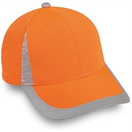 Samfe Reflective 6 Panel Cap with Pre-Curved Undervisor, Blaze