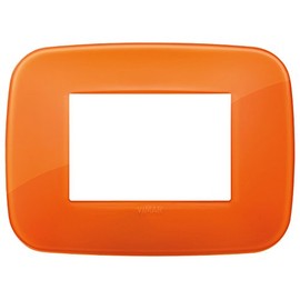 VIMAR 19683.63 Plate Round, 3 modules, Orange