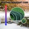 EP 6FT Green Outdoor Extension Cord, 16/3 SJTW Heavy Duty