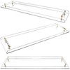 WUSILILU Acrylic Bathtub Tray,31" Clear Acrylic Bathroom Bathtub Tray w/Handle