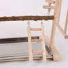 RoseFlower Wooden Bird Playground Parrot Playstand, Bird Perches Stand for