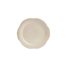 Casafina Ceramic Stoneware 8'' Salad Dessert Plate - Madeira Harvest Collection, Vanilla Creme | Microwave & Dishwasher Safe Dinnerware | Food Safe Glazing | Restaurant Quality Tableware