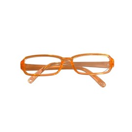 18 Inch Doll Glasses- Orange MKodern Clear Lens Glasses for 18 Inch Kennedy and Friends and Other 18 Inch Dolls