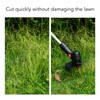 Cordless String Trimmer Edger Weed Trimmer 2000mAh Battery Powered Adjustable