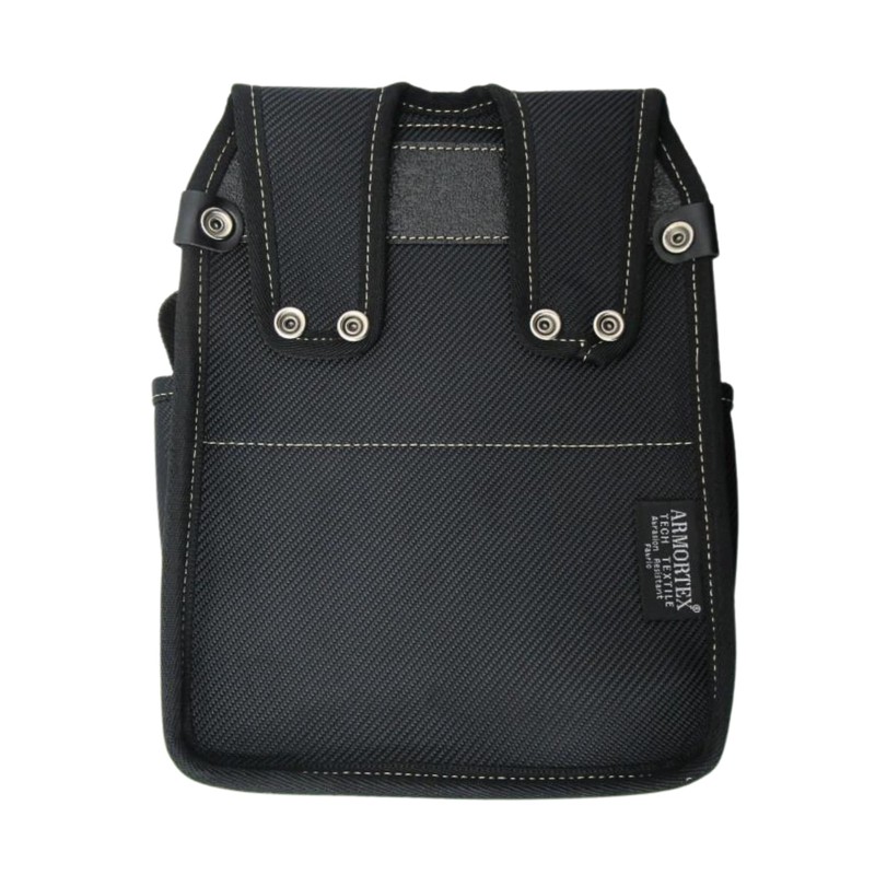 TAKAGI Waist Bag, 3 Tiers, Opening, Cut-Resistant, Abrasion Resistant, Hard