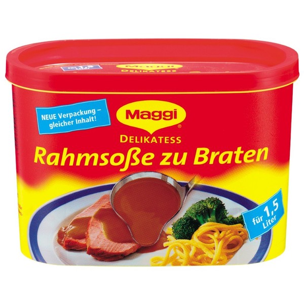 Maggi Creamy Gravy for Roasts ( Rahmsosse zu Braten ) - for 1.5 L