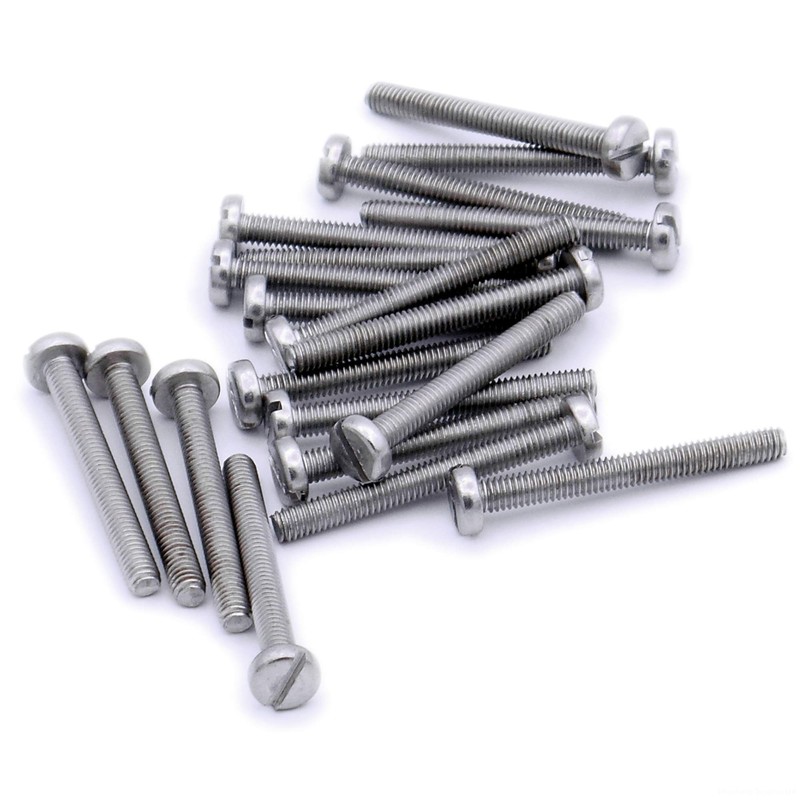 M3 (3mm x 35mm) Slot Pan Machine Screw (Bolt) -