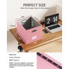2 Pack File Storage Organizer, Filing Box, Portable File Box