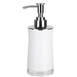 Spirella Sydney Acryl Soap Dispenser Acrylic White 18 cm x 6.5 cm
