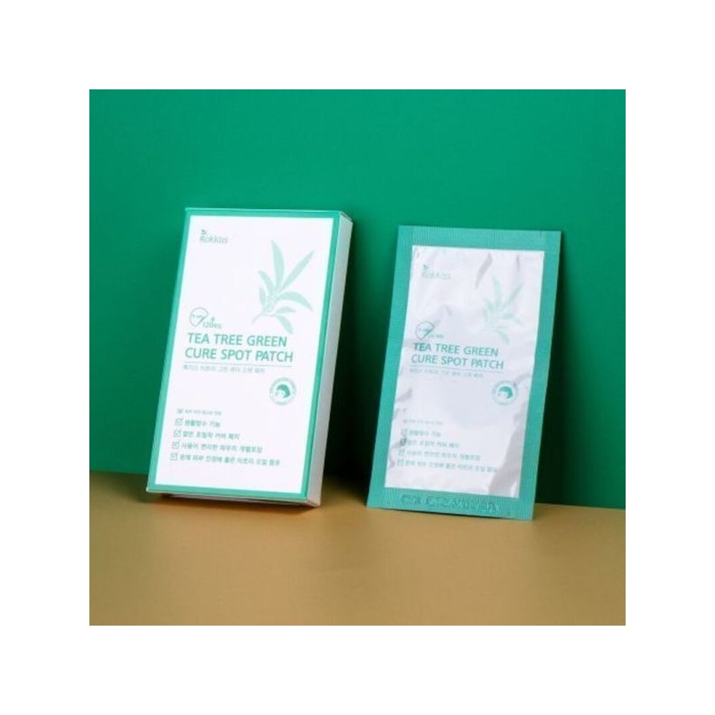 rokkiss 티트리 그린 큐어 스팟 패치 240매입 Rokkis Tea Tree