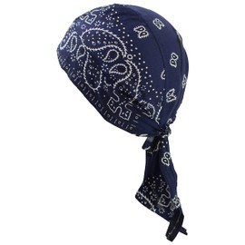 fashionchimp® Zandana Bandana Head Scarf Biker Scarf Printed with Pattern 100% Cotton, Einheitsgröße