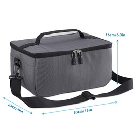 Koolertron DSLR Camera Insert Bag Purse Camera Case Insert,Liner Lens Pouch Partition Protective Cover Sleeve