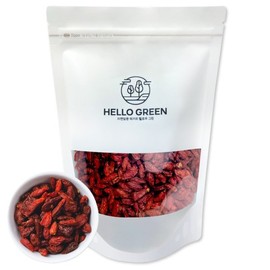 (헬로우 그린)국내산 건조 구기자 열매 300g(팩) 청양 구기자 Hello Green Domestic Dried Goji Berries 300g (Pack) Cheongyang Goji Berries