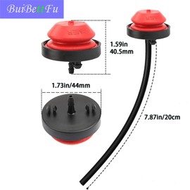 751-10639 570682A 298090 Primer Bulb Fuel Filter Assembly Kit Compatible with Tecumseh Sear Crafts-Man Snow Blower Parts 570682 321802A 751-10639 056-200 951-10888A 298090 298090s