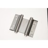 Amig - Double Hinge Accessories | Double Action Hinge | 125 x 126 mm | Square Edges | With Adjustable Closing Force | Holds Entrance Doors Securely | Painted Brass Plated Steel