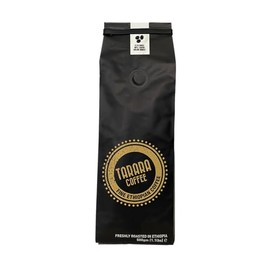 Tarara Coffee - Premium Ground Coffee - 100% Pure Arabica Ethiopia - Artisanal Roast Medium-Dark - Rich & Aromatic (500g)