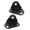 2pcs Adjustable Flag Antenna Rear Mounting Bracket Steel Universal Replacement