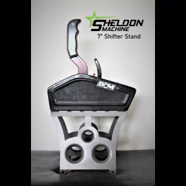 Sheldon Machine 7 in. Tall Tunnel Mount Shifter Stand  | B&M, Hurst, TCI, etc.