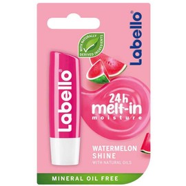 Pack of 6 Labello Lipcare / Lip Balm - Watermelon Shine - 4.8 g