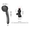 KAIYING High Pressure Handheld Shower Head with ON/OFF Pause Switch,