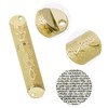 MrMrKura Mezuzah with Scroll for Door, Metal Mezuzah Case with
