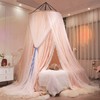 Kertnic Luxurious Bed Canopy for Girls & Adults, Large Elegant