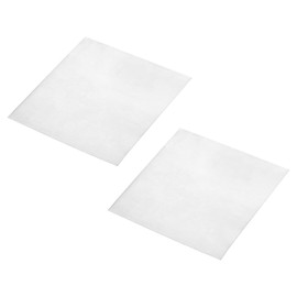 sourcing map 5 Pcs Zinc Sheets, 99.99% High Purity Zinc Plate 0.02"x4"x4"(0.5x100x100mm) Metal Zinc Foil Zinc Anode Strip for Science Lab Industry DIY Craft