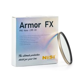 NiSi 46mm Armor FX PRO Nano L395 UV Filter - Explosion-Proof Ultraviolet Protector Lens Filter, Cine Optical Glass with Double-Sided Multi-Layer ​Nano Coating