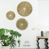 VATIMA Boho Wall Décor – Simple Oversized Wall Basket Décor