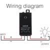 dstfuy Mini Wireless Switch 12V,5V/12V/48V/10A Magnetic Multi Way Relay Remote