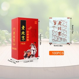 XPJBKC Detox Foot Plasters, Detoxification Plasters, Pack of 100, Detox Plasters for Stress Relief, Natural Foot Plasters for Detoxification for Deep Sleep and Healthcare