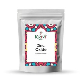 Krivi Herbals Zinc Oxide Powder Nonnano & Uncoated For Skin, Cosmetic & Diy Product 113gm (4 oz)