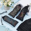GORGECRAFT Pack of 10 Small Mesh Bags Black Laundry Net