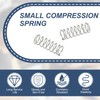 sourcing map Compression Spring 4 mm OD 0.4 mm Wire