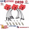 CarBole Ignition Coil DR39 & Spark Plug & Wire Set